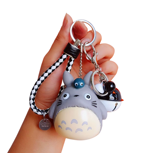 Llavero Grande de Totoro con Cascabel (Varios diseños)