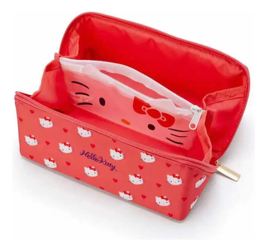 Estuche Amplio Sanrio con Compartimentos Extensibles