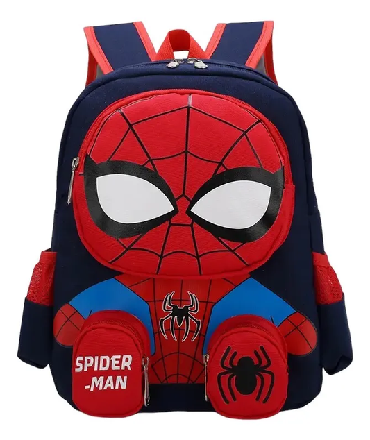 Mochila Escolar Spiderman Para Niños