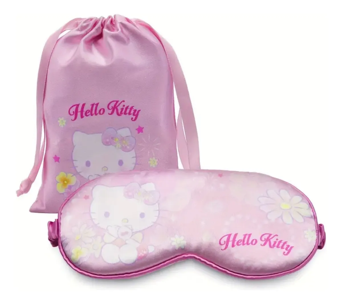 Antifaz Satín Con Bolsa Sanrio