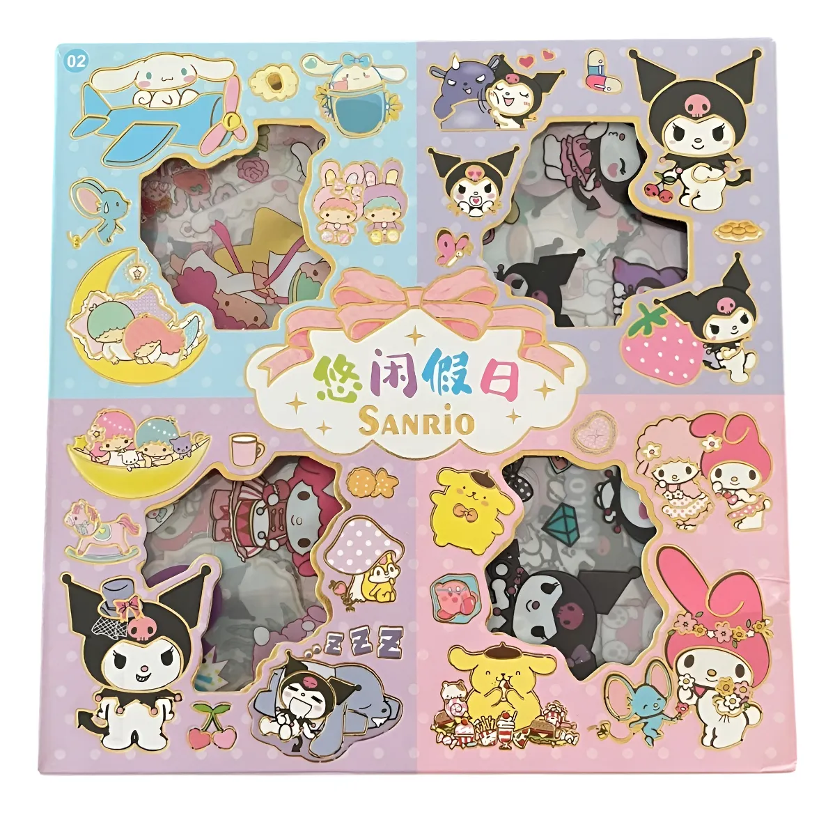 Libro 430 Stickers Sanrio