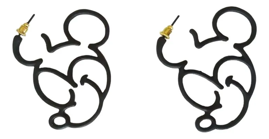 Aros Colgantes Minnie Y Mickey Mouse