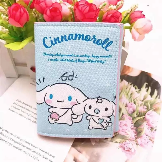 Billetera Triple Sanrio