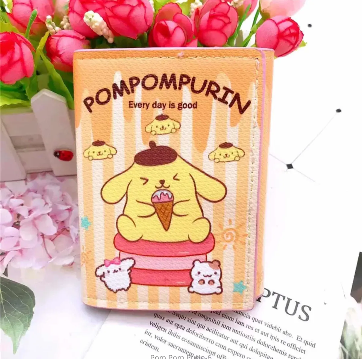 Billetera Triple Sanrio