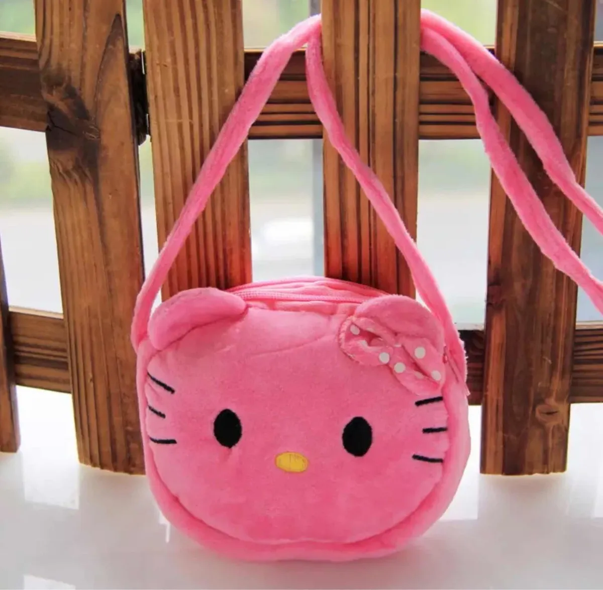 Bolso de Felpa Hello Kitty
