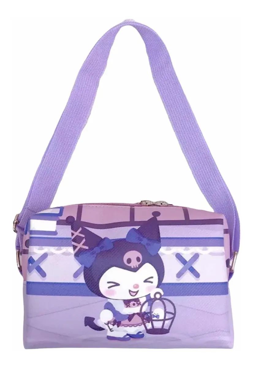 Cartera Bandolera Personajes de Sanrio con Forro