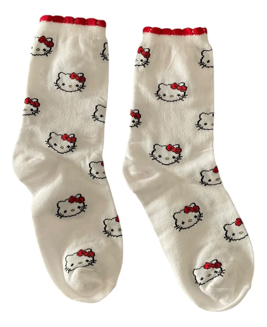 Calcetines Tobilleros Sanrio (Talla 34-38)