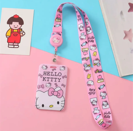 Porta Credencial Plástico Sanrio