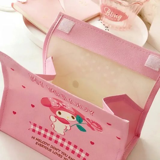 Porta Pañuelos Desechables Personajes Sanrio