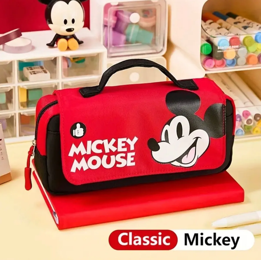 Estuche escolar Mickey Mouse (Varios diseños)