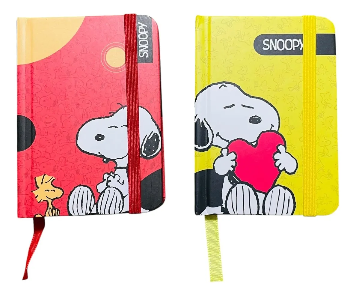 Pack 2 Libretas de Bolsillo Snoopy