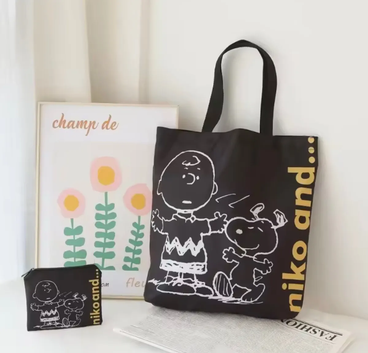 Bolsa Para Compras Snoopy (Varios diseños)