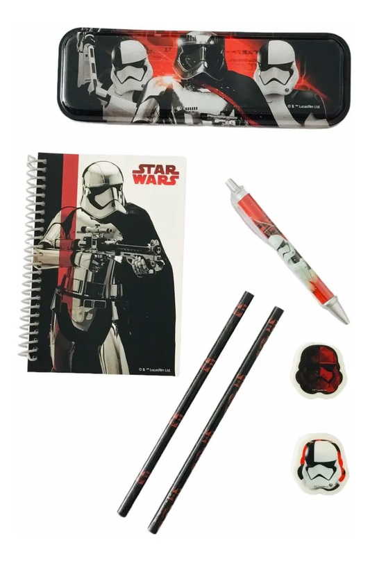 Set Escolar Star Wars 7 Piezas Para Niños
