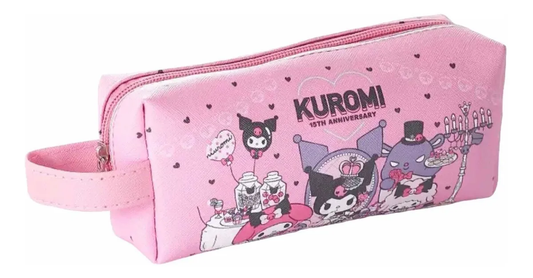Estuche Cosmetiquero Sanrio Rosado (Varios diseños)