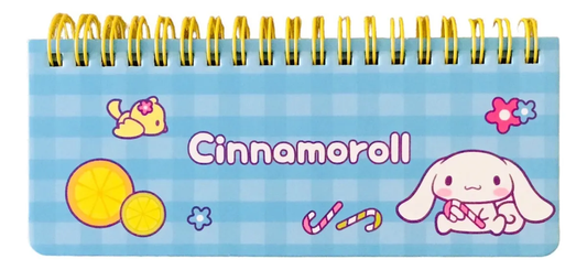 Libreta Rectangular Personajes Sanrio 80 páginas (Varios diseños)
