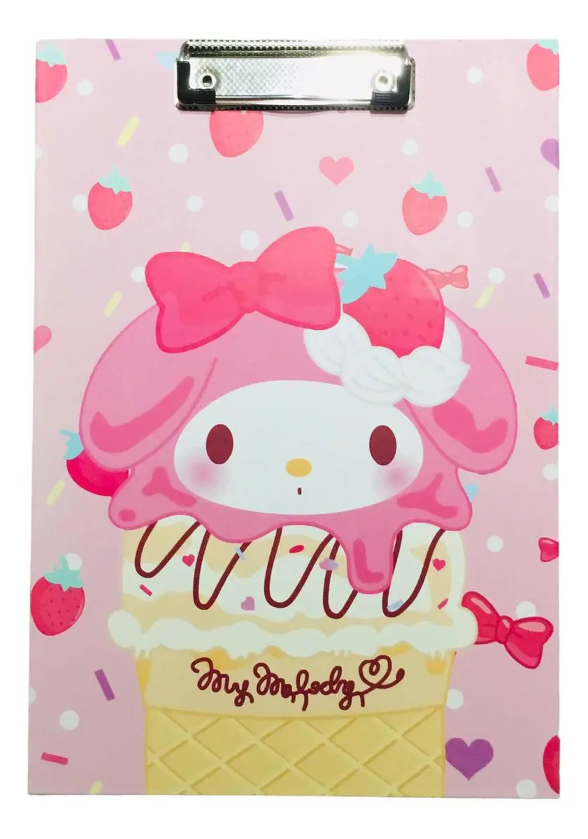 Tabla Porta Papeles Sanrio My Melody (Varios Diseños)