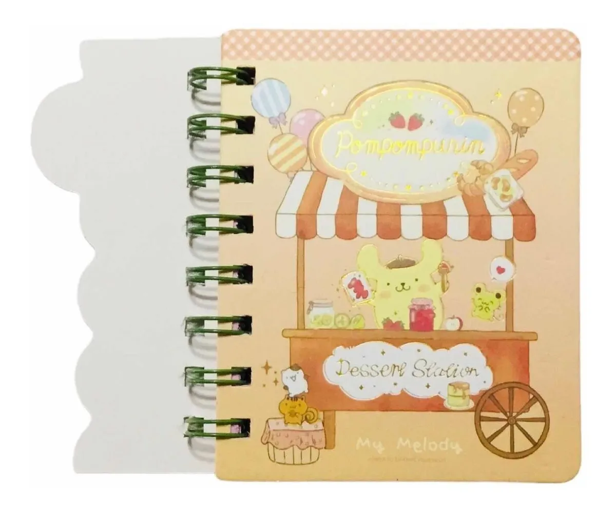 Libreta Personajes Sanrio 11,5 X 9 cm