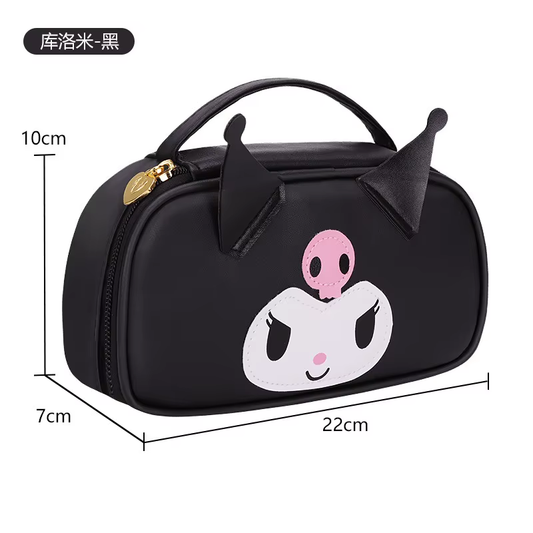 Estuche Kuromi Sanrio Characters de Cuerina