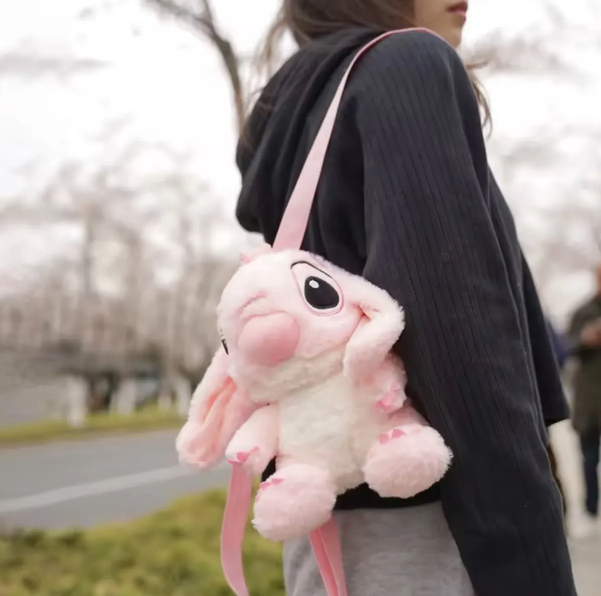 Mochila de Peluche Stitch y Angel (Varios modelos)