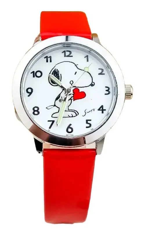 Reloj Importado Snoopy Para Niños