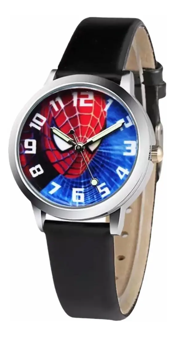 Reloj Pulsera Spiderman Para Niños