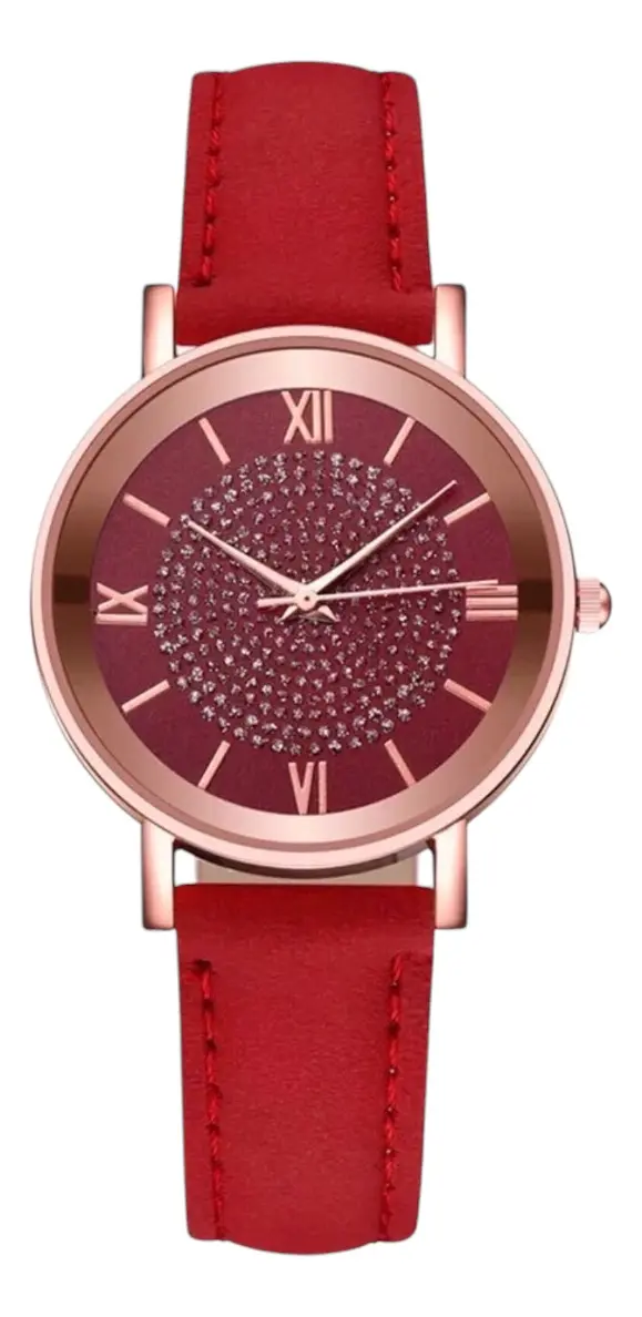 Reloj Rose Gold con Brillitos Mujer