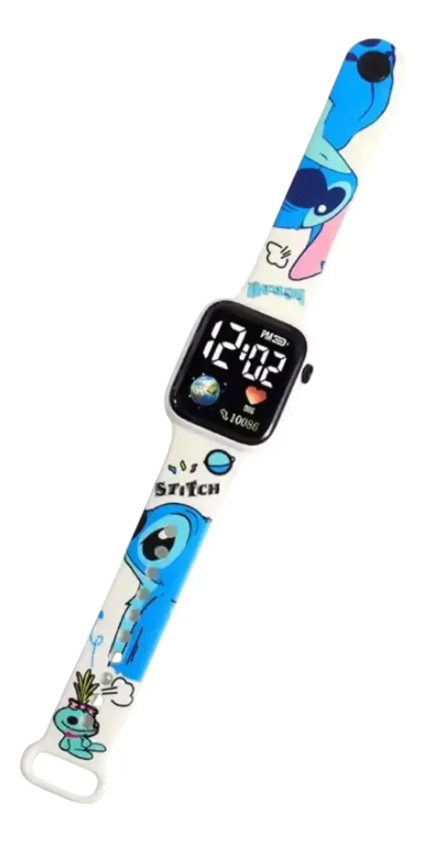Reloj Digital Stitch para Adultos
