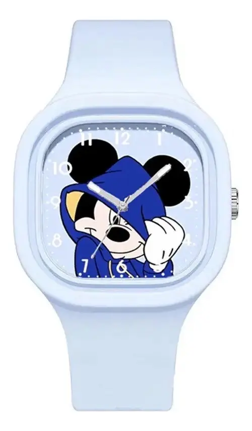 Reloj Mickey & Minnie Mouse Grande Silicona
