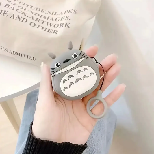 Funda Airpods Silicona Diseño Totoro
