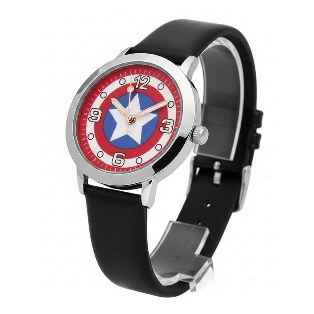 Reloj Capitán America para Niños