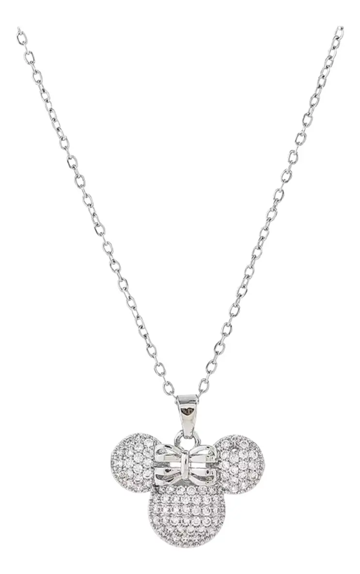 Collar Mickey Mouse con Circones & Baño de Oro