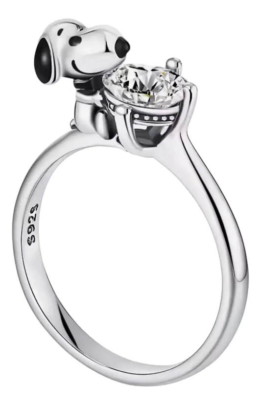 Anillo Snoopy Liso & Circones (Varios modelos)