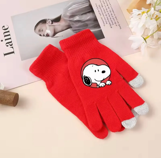 Guantes Importados Snoopy Para Adultos