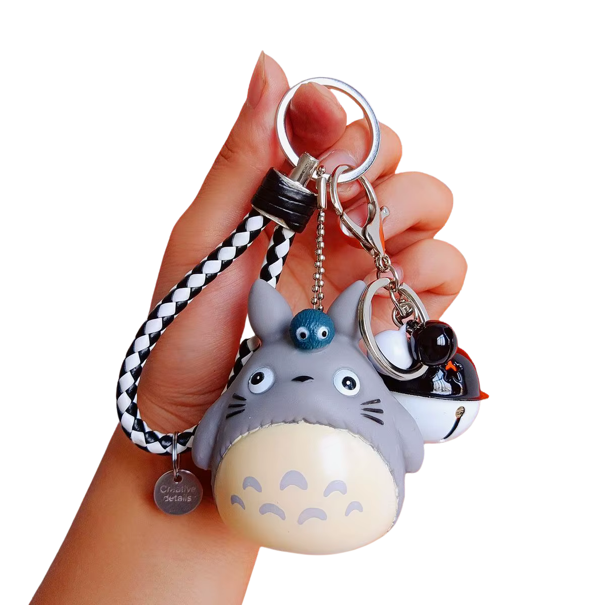 Llavero Grande de Totoro con Cascabel (Varios diseños)