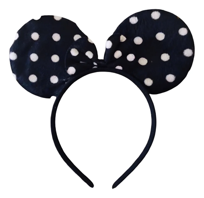 Cintillo Orejas de Mickey/Minnie con Puntitos
