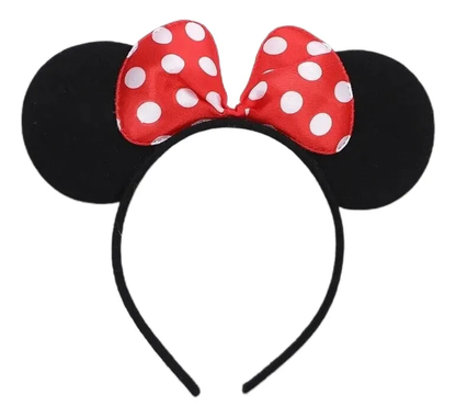 Cintillo Orejas de Mickey/Minnie con Puntitos