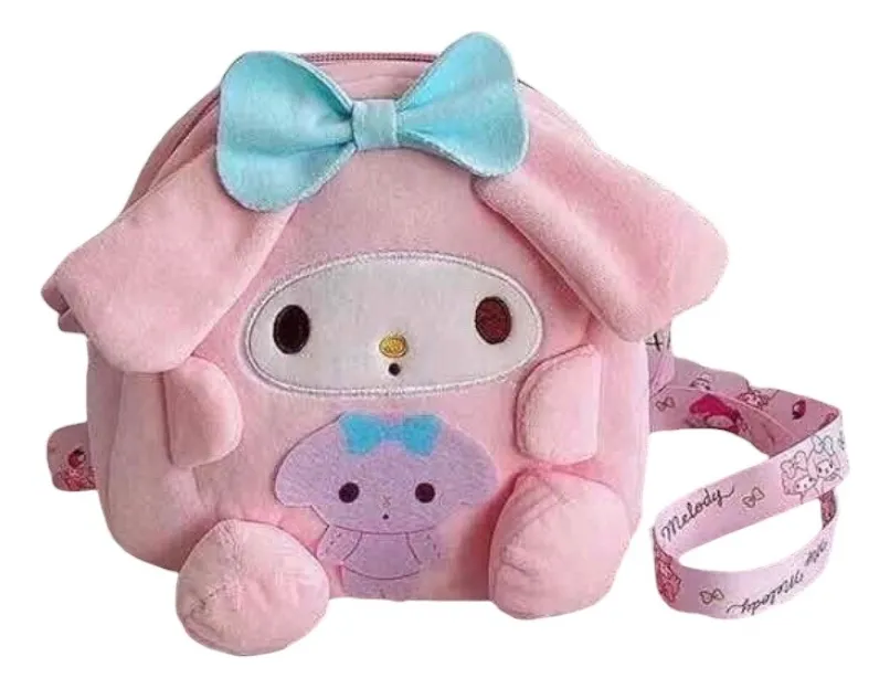 Cartera Bandolera de Felpa ajustable Sanrio