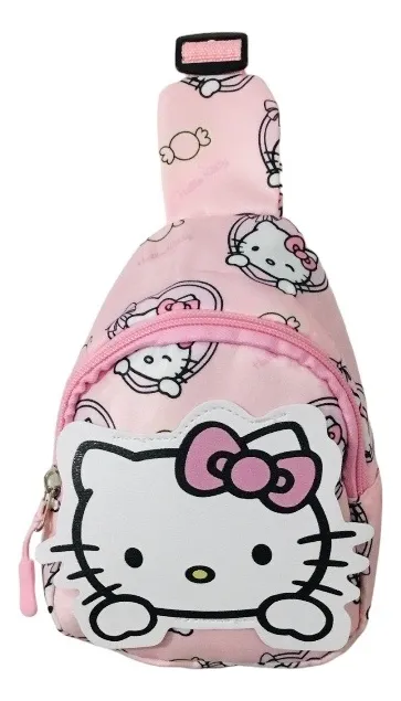 Bandolera Sanrio con Cierre y Bolsillo Interno