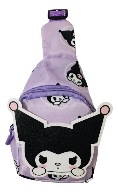 Bandolera Sanrio con Cierre y Bolsillo Interno