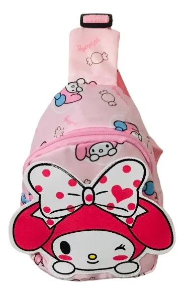 Bandolera Sanrio con Cierre y Bolsillo Interno