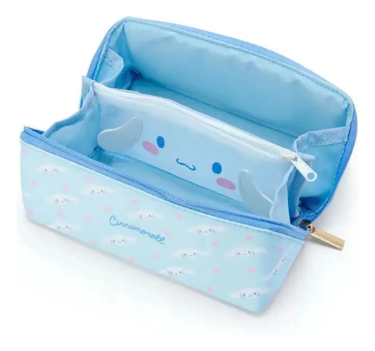 Estuche Amplio Sanrio con Compartimentos Extensibles