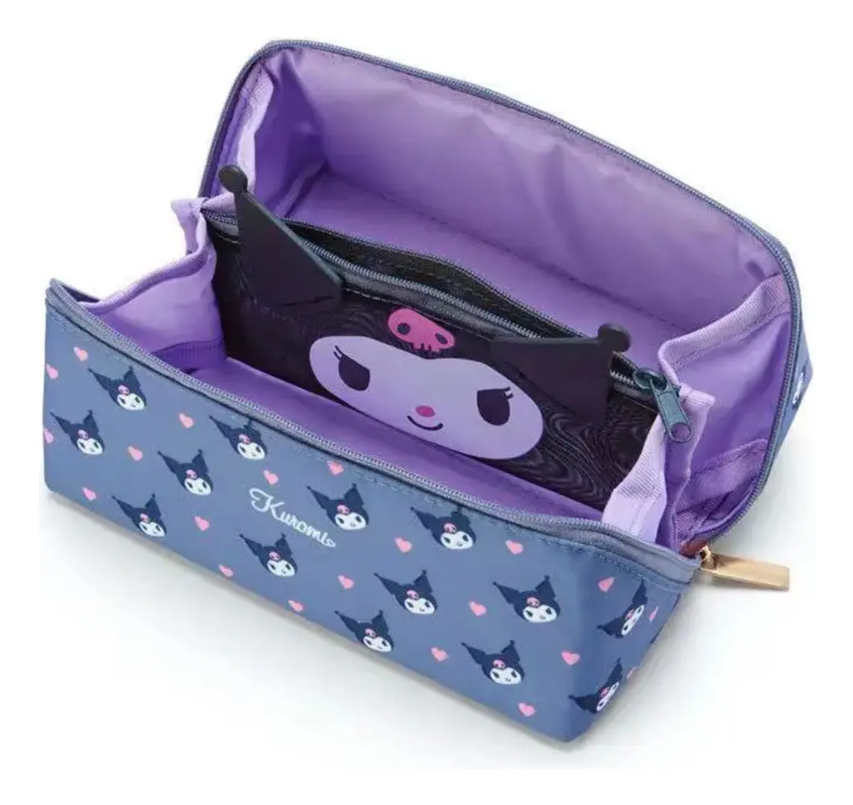 Estuche Amplio Sanrio con Compartimentos Extensibles