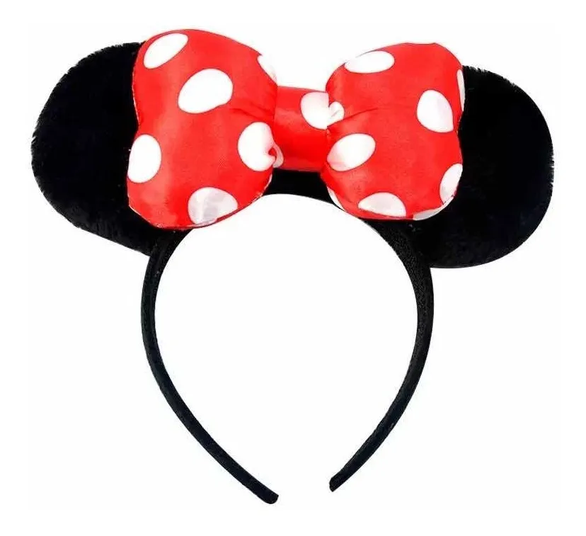 Cintillo de Orejas Minnie Mouse