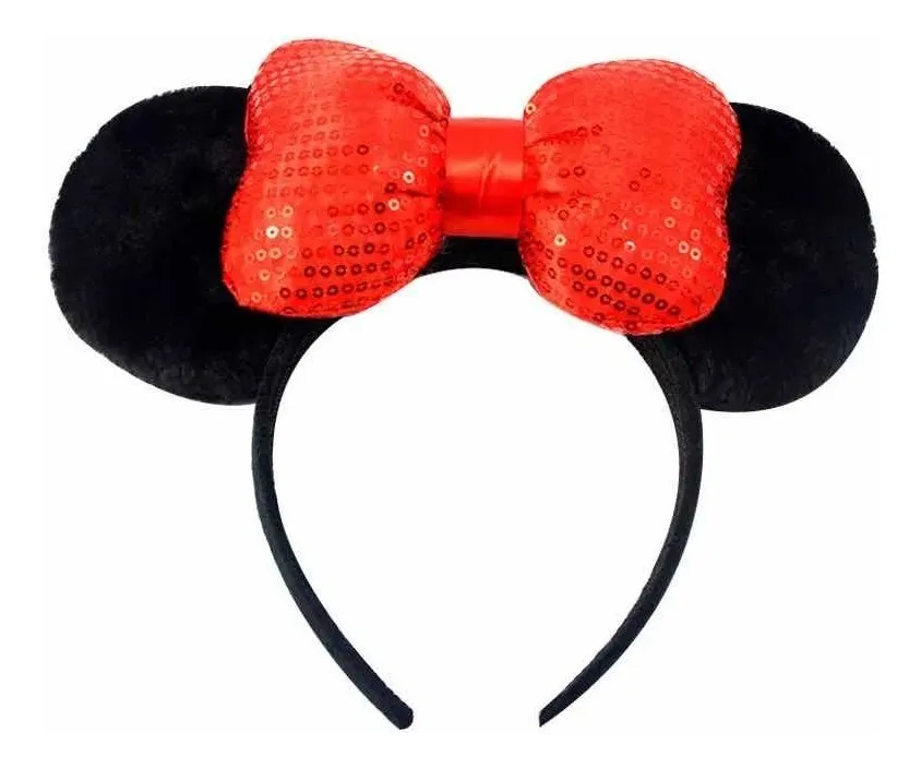 Cintillo de Orejas Minnie Mouse