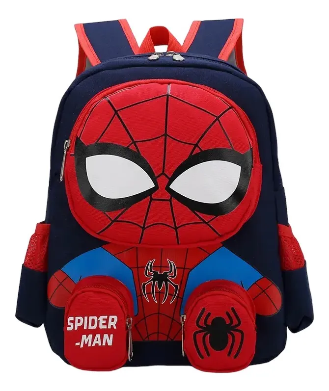 Mochila Escolar Spiderman Para Niños