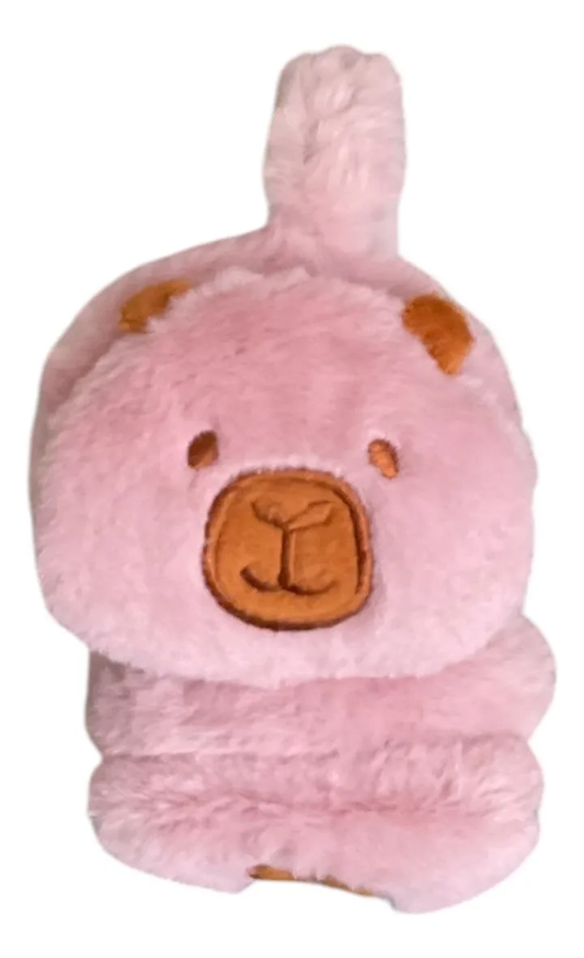 Orejeras de Felpa Capibara
