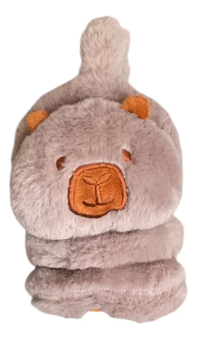 Orejeras de Felpa Capibara