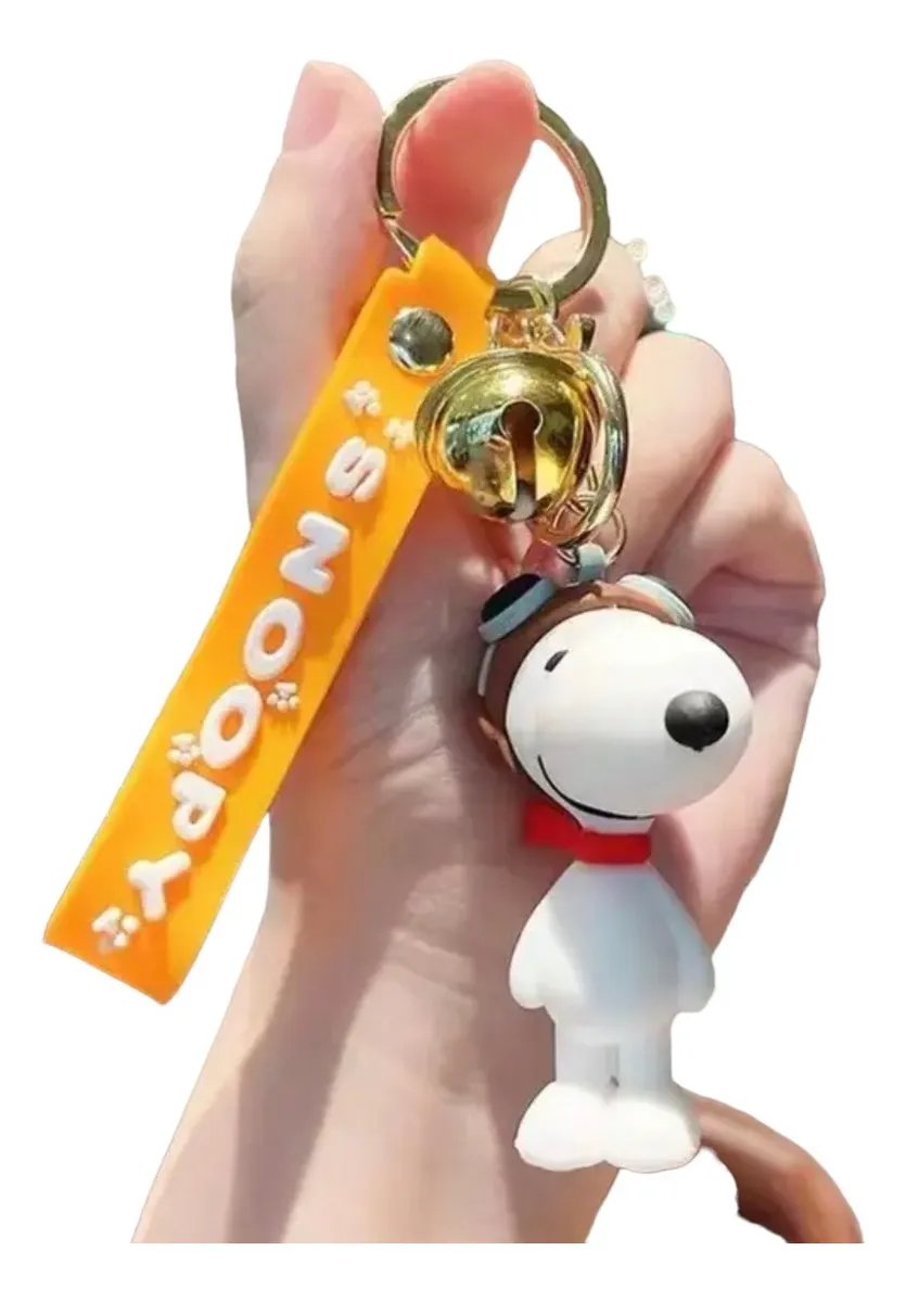Llavero Snoopy Silicona