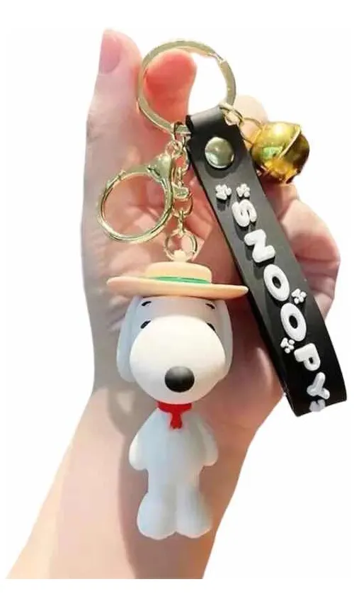 Llavero Snoopy Silicona