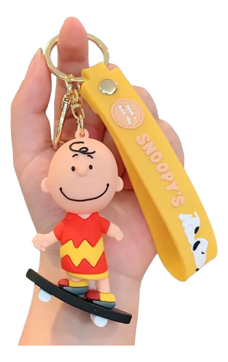 Llavero Snoopy Silicona